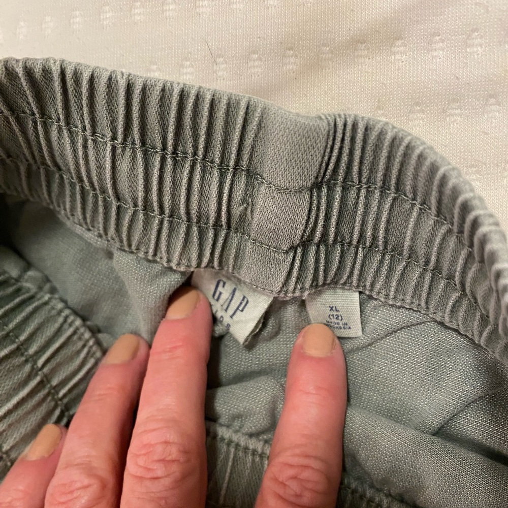 GAP Gray Shorts with Elastic Waistband